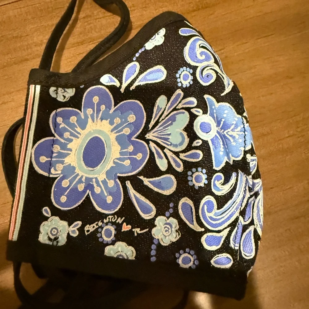 Brighton Floral Pattern Face Mask